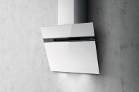 Logo Stripe blanc - hotte murale elica stripe 60 cm coloris blanc