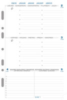 Logo Exacompta recharge agenda exatime 21, 2026, 2�me semestre 8701108