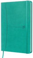 Logo Oxford cahier signature, a5, pointill�, turquoise 5402177