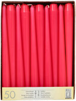Logo Starpak bougie de chandelier, 22 mm, pack de 50, fuchsia 6481765