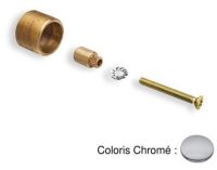 Logo Rallonge 2 cm robinet arret ch115 / unitaire - ac15751 chrom?