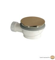 Logo Bonde de douche couvercle extra plat vidage - ad45534p or rose bross?