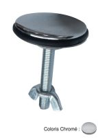 Logo Cache trou d. 43 mm chrome hydrotherapie - cf00751 chrom?