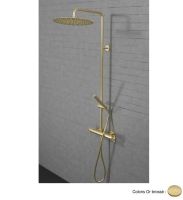 Logo Colonne de douche cross road - cr48696p or bross?