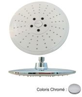 Logo Pomme de douche aida chromee hydrotherapie - dpd20051 chrom?