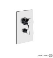 Logo Facade de douche elevation 2 sorties chrome elevation - el64951 chrom?