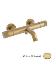 Logo Mitigeur thermostatique bain douche east side - es15796p or bross?