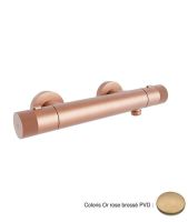 Logo Mitigeur de douche thermostatique east side - es45134p or rose bross?