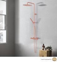 Logo Colonne de douche thermostatique east side - es48634p or rose bross?