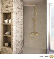 Logo Colonne de douche thermostatique east side - es48696p or bross?