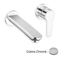 Logo Mitigeur lavabo mural new day - nd23751 chrom?