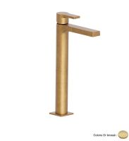 Logo Mitigeur lavabo haut metal or brosse omega - og22996p or bross?