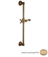 Logo Barre de douche seule 60 cm or rose impero - pd06534p or rose bross?