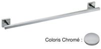 Logo Porte-serviettes 40 cm quattro - qu21151 chrom?