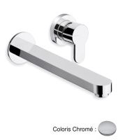 Logo Mitigeur lavabo 2 trous mural round - rn25951 chrom?