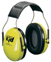 Logo 3m peltor kid casque anti-bruit h510, vert fluo / noir 18020565
