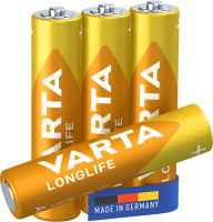 Logo Varta pile alcaline longlife, micro (aaa/lr03) 3060837