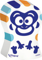 Logo Maped gomme en plastique ergo fun, couleurs assorties 82119001