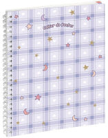 Logo Exacompta cahier de textes elsa 'tartan', 170 x 220 mm 8703004