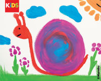 Logo Marabu kids gouache pour enfant little artist, 500 ml, bleu 57202573