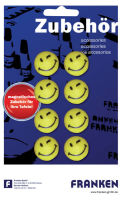 Logo Franken aimant � fixation 'happy', force adh�sive: 1.500 g 70010103