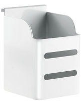 Logo Logilink porte-stylo pour rail d'organisation, blanc mat 11116823