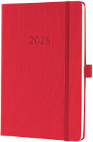 Logo Sigel agenda planning conceptum 2026, env. a5, rouge 8204192