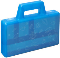 Logo Lego mallette de tri sorting case to go, bleu translucide 58300185