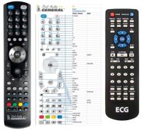 Logo T�l�commande pour ecg dvd-3973-g-dvd riv-1250