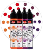 Logo Viva decor stylo � perle zen pen 'moment magique', set de 4 63700217