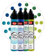 Logo Viva decor stylo � perle zen pen force de la nature set de 4 63700219
