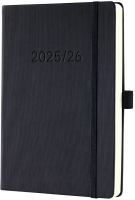 Logo Sigel agenda planning conceptum 2025/2026, env. a5, noir 8204347