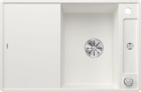 Logo Evier blanco axia - silgranit blanc - 523202