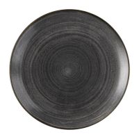 Logo Assiettes rondes churchill stonecast raw evolve black 286mm (lot de 12) fs836