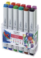 Logo Copic marqueur classic, kit de 12 couleurs lumineuses 70001192