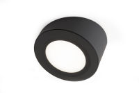 Logo Mino noir - spot led 3w � poser + embase inclin�e coloris noir