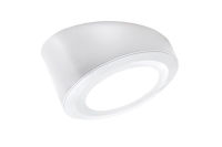 Logo Mino blanc - spot led 3w � poser + embase inclin�e coloris blanc