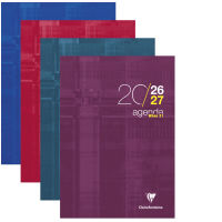 Logo Clairefontaine agenda scolaire 'when 21', 2026/2027, assorti 87000375