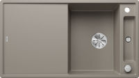 Logo Evier blanco axia - silgranit tartufo - 523222