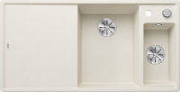 Logo Evier blanco axia - silgranit blanc soft - 527045