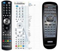 Logo T�l�commande pour yamaha veq2101-g-dvd riv-6812