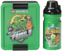 Logo Lego gourde + bo�te � go�ter lunch set ninjago green, vert 58300249