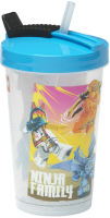 Logo Lego gobelet avec paille ninjago, 0,5 litre 58300147