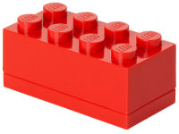 Logo Lego bo�te � snack mini box 8, 110 ml, rouge 58300075