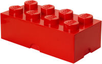 Logo Lego brique de rangement storage brick 8, 12 l, rouge 58300028