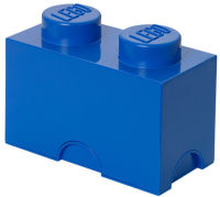 Logo Lego brique de rangement storage brick 2, 2,6 l, bleu 58300011