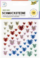 Logo Folia pierre d�corative hearts basic, autocollant 57907592