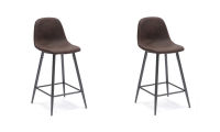 Logo Jules chocolat - lots de 2 assises hauteur plan jules avec assise