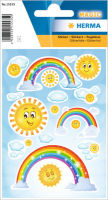 Logo Herma sticker magic 'rainbow', en film, paillet� 6504404