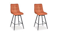 Logo Maelys mandarine - lots de 2 assises hauteur plan maelys avec assise